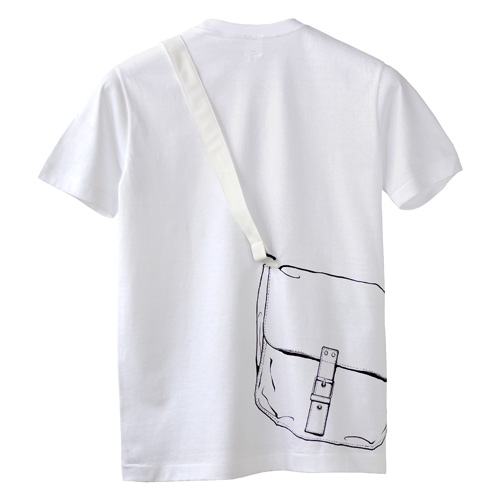 Tシャツ「カバン」 | notoshop｜能登夫妻のデザイン雑貨 直販店 